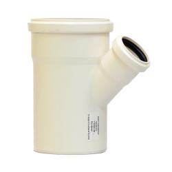 Тройник канализационный SINIKON Comfort 110*50 мм 45°