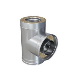 Тройник-сэндвич FERRUM GS 30-50Z AISI 430 90° 0,5 мм 200/280 мм