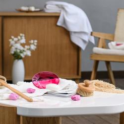 Мыльница MOROSHKA Bright Colors розовый