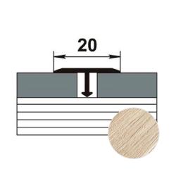 Профиль Т-образный ЛУКА ЛС 10 Дуб беленый 4087 2,7 м