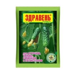 Удобрение минеральное ВАШЕ ХОЗЯЙСТВО Здравень для огурцов, тыквы, кабачков и патисона 150 г
