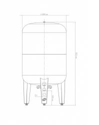 Гидропневмобак ДЖИЛЕКС Хит 100В