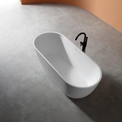 Ванна из искуственного камня ABBER Frankfurt 170*75 см AM9941 