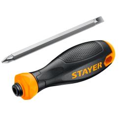 Отвертка переставная STAYER Hercules 2 в 1 2512