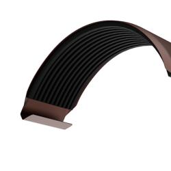 Соединитель желоба СТАНДАРТ RAL 8017 125/100 мм