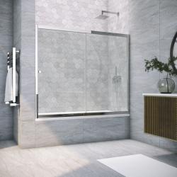 Штора на ванну VEGAS GLASS 170*140 см ZV Tur Novo 170 08 01