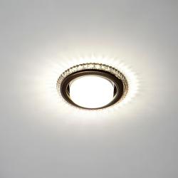 Светильник точечный MAXLIGHT Crystal 33 черный хром