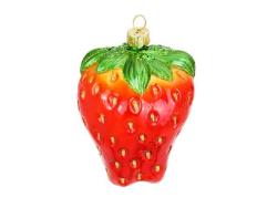 Елочное украшение HOLIDAY CLASSICS Клубника 6,4*9 см