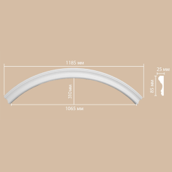 Радиус DECOMASTER 835 мм 897174-150