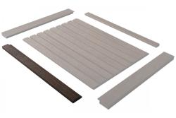 Молдинг HIWOOD 42*12*2700 мм LF124A BR396 