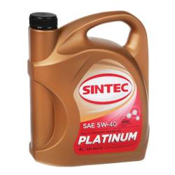 Масло моторное SINTEC Platinum 5w40 4 л