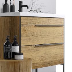 Тумба с раковиной AQWELLA Fargo 80 