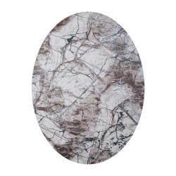 Ковер ПАНАМА 8982А - D.BEIGE / WHITE овал размер 2,0*2,9 м