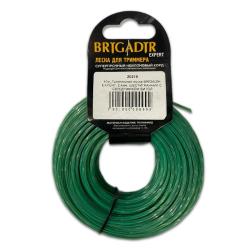 Леска для триммера витой шестигранник с сердечником 2,4 мм 40 м