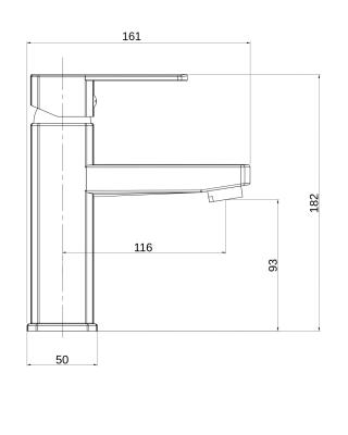 Смеситель для раковины ONE LIFE BY ORANGE OL25-301 Смеситель для раковины ONE LIFE BY ORANGE OL25-301