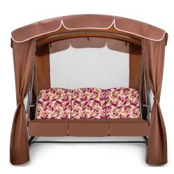 Качели садовые АРНОВЕРК Рандеву люкс Шоколад 212*130*195 см