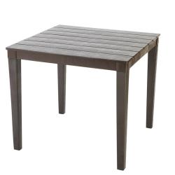 Стол садовый ЭЛЛАСТИК-ПЛАСТ Прованс Мокко 800*800*700 мм
