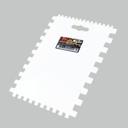 Шпатель зубчатый DECOR 4-10 мм 180*135 мм 316-8800