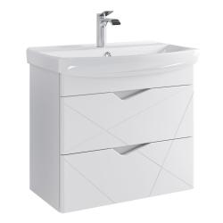 Тумба с раковиной RUVANN Yuton 70 подвесная