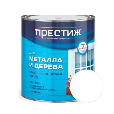 Эмаль ПРЕСТИЖ ПФ-115 Белый 1,9 кг