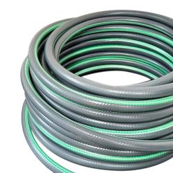 Шланг поливочный ПОЛИМЕР ШЛАНГ Исток Серый, зеленый 1/2" 25 м