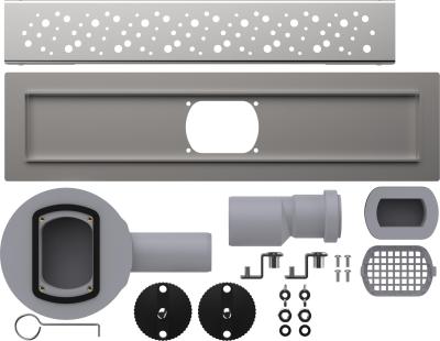 Канал дренажный в сборе AQUANT LTD1240-2-MR