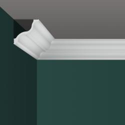 Плинтус потолочный ППС ПРАЙМДЕКОР 80*85*2000 мм S-110 