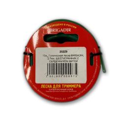 Леска для триммера витой шестигранник с сердечником 2,7 мм 10 м