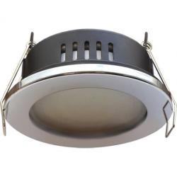 Светильник встраиваемый ECOLA хром FC5365ECB