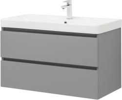 Тумба с раковиной AQUANET Вега 80 мисти грин