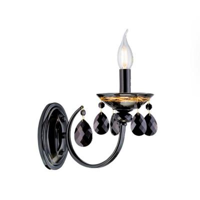 Бра ЛАЙТ СФЕРА B1634/1D BK+GD Черный