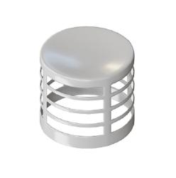 Решетка защитная на газоотвод 