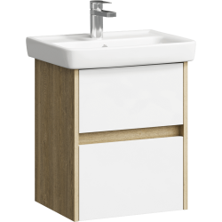 Тумба с раковиной AQWELLA City 50 дуб балтийский