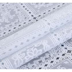 Клеенка Ажурная 137 см белая ТR-679 /1м/