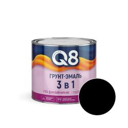 Грунт-эмаль FORMULA Q8 Черный 1,9 кг