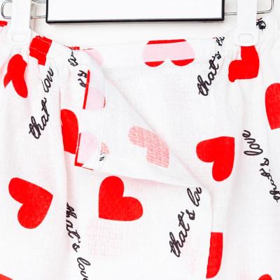 Парео для бани ЭТЕЛЬ Сердечки Белый