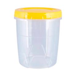 Банка с завинчивающейся крышкой 1.3л, в асс/Полимербыт/