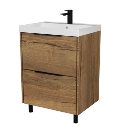 Тумба с раковиной ИРЛЕН Мальта 80 солярис