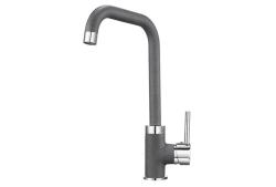 Смеситель для кухни GRANULA Графит 0041