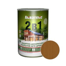 Декоративный антисептик АКВАТЕКС Дуб 0,8 л