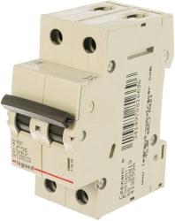 Автоматический выключатель LEGRAND RX3 2P 25 A C 4,5 кА 419699