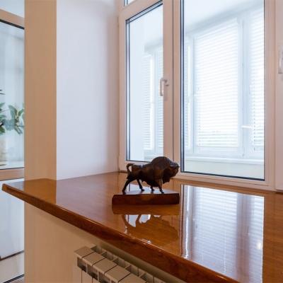 Подоконник акриловый КРИСТАЛЛИТ Дуб золотой глянцевый 0,45 м