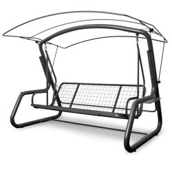 Качели садовые АРНОВЕРК Эдем премиум Шоколад 277*170*188 см