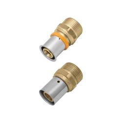 Муфта KAN-therm комбинированная пресс 20 мм 1/2" НР