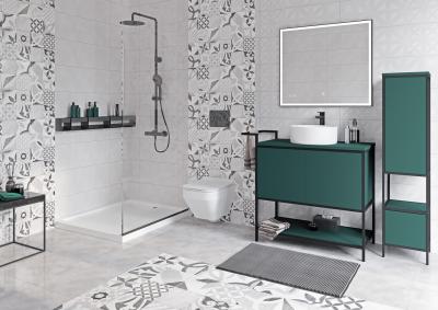 Душевая система CERSANIT Brasko Black 64527