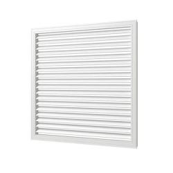 Решетка радиаторная ПВХ Белый 600*600 мм