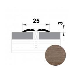 Профиль одноуровневый ЛУКА ПС 01 Серебристая сосна R 195 1,8 м