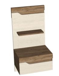 Тумба Кровать EURO Севилья-2 Крафт Табачный/Дуб Приморский 379*450*381 мм