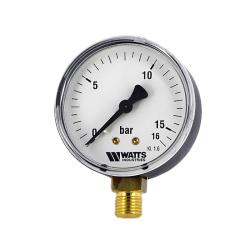Манометр радиальный WATTS 80 мм 0-16 бар 1/2"