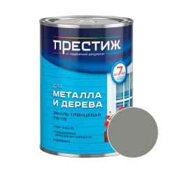 Эмаль ПРЕСТИЖ ПФ-115 Серый 0,9 кг